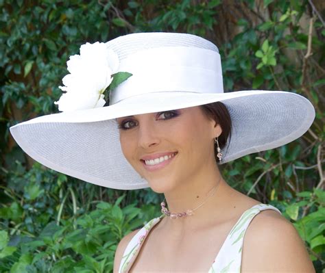 Women's White Hats 